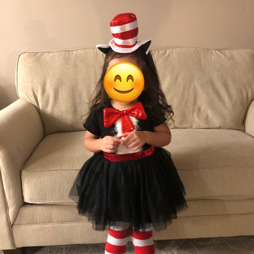 Cat in the Hat Costume (5-6T)